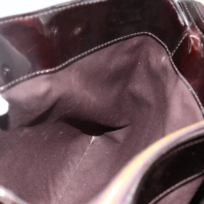 Louis Vuitton Melrose Avenue Monogram Vernis, Burgundy, Patent Leather, Handbag
