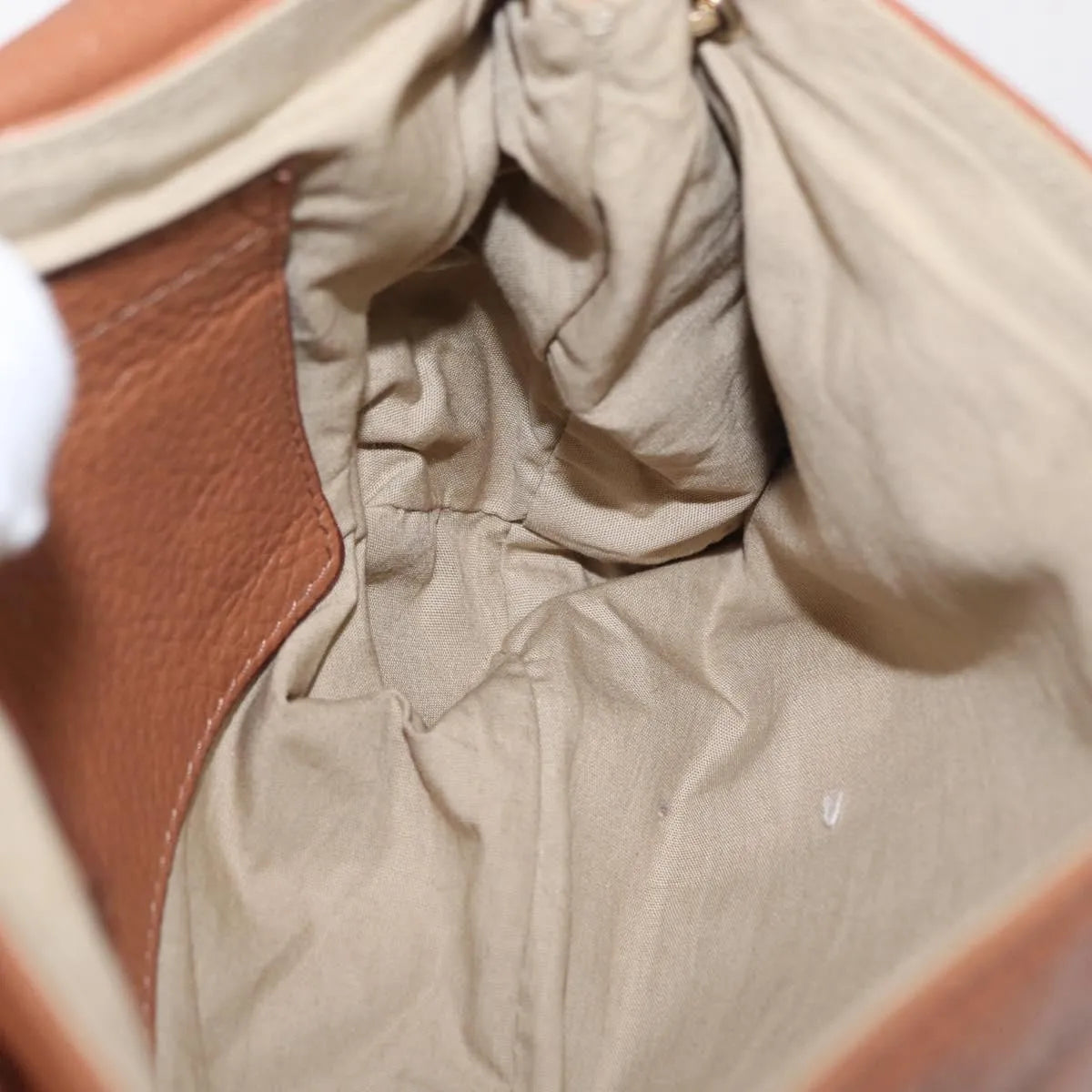 Chloe Lily Leather, Brown, Leather, Shoulder Bag