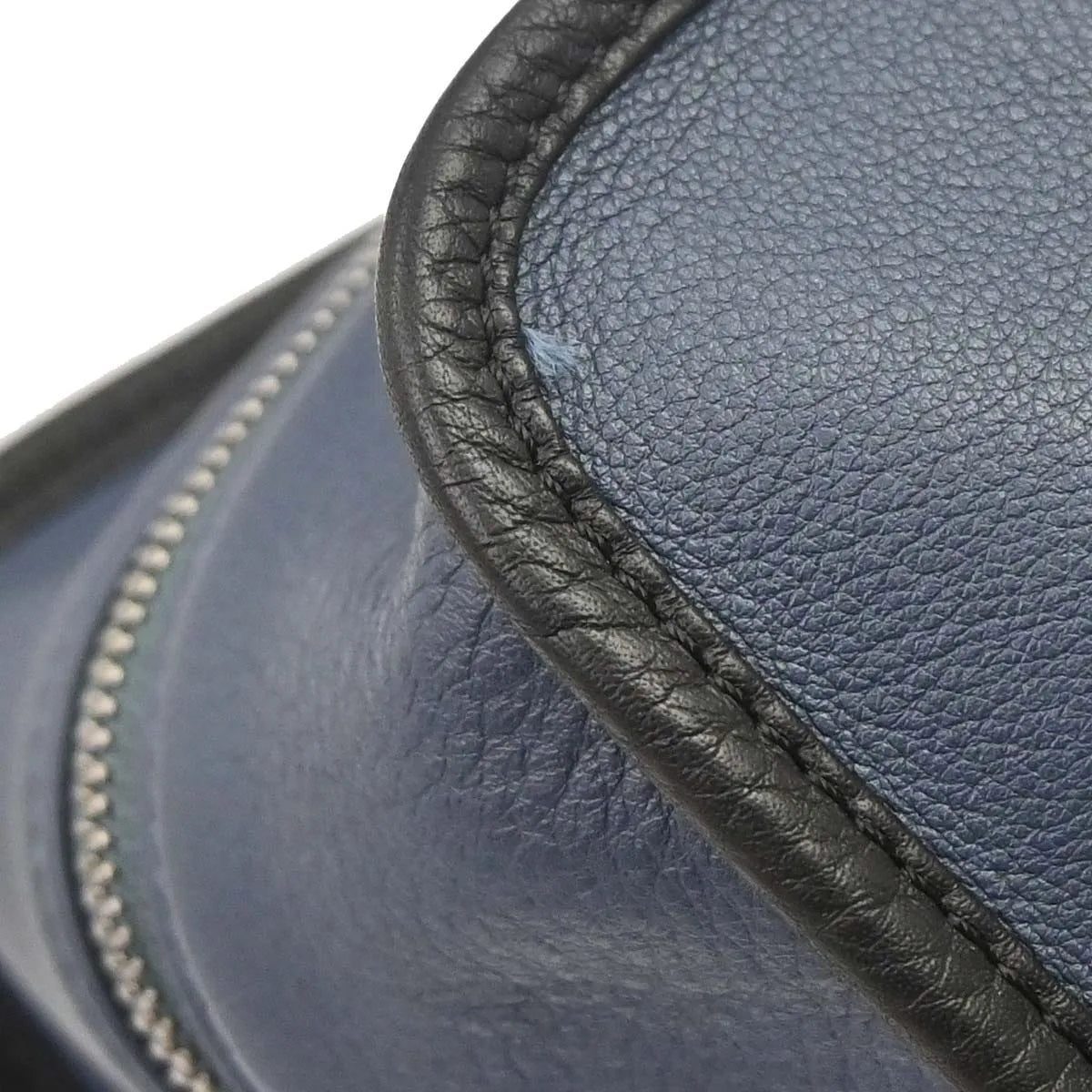 Loewe Amazona NM Leather, Navy, Leather, Handbag