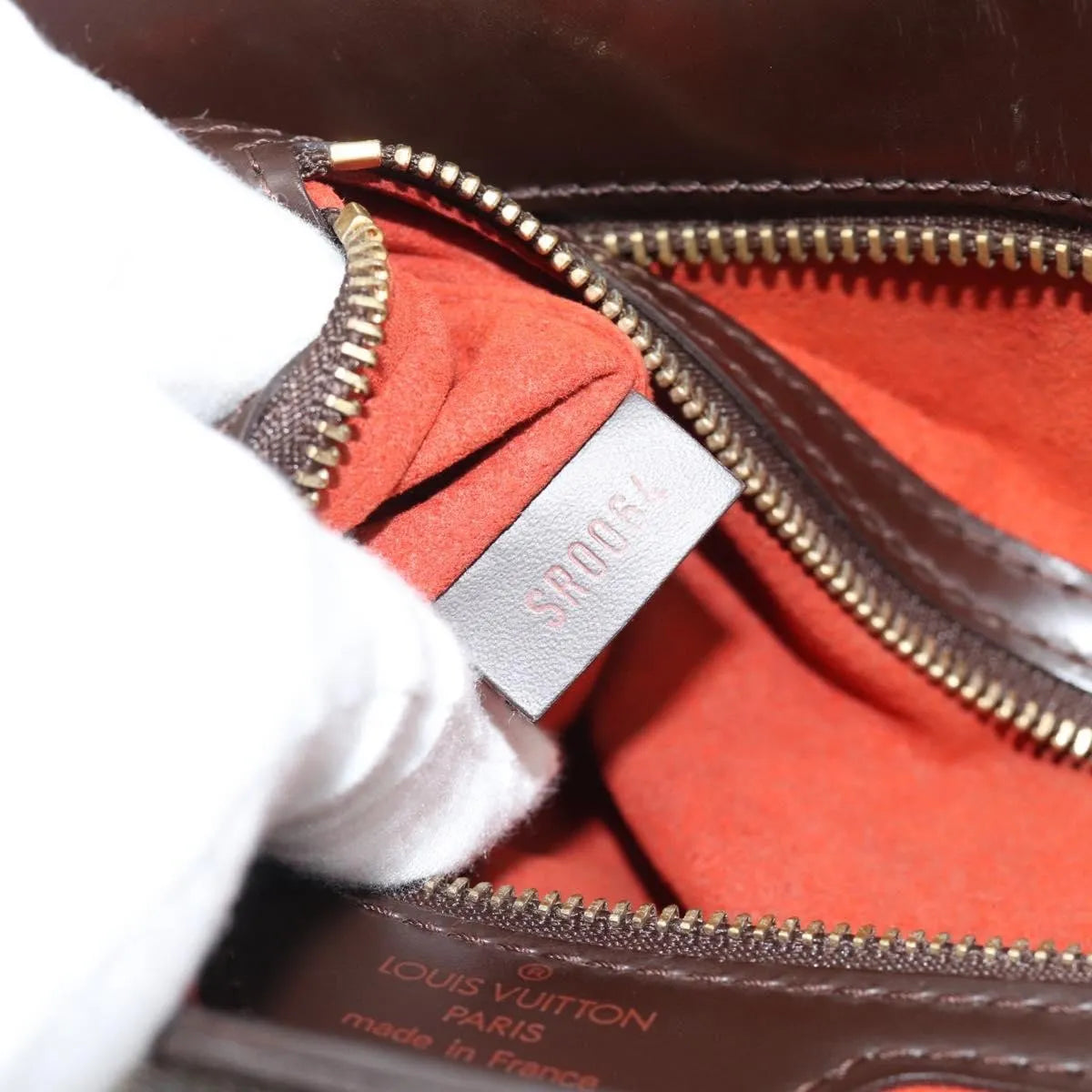 Louis Vuitton Venice Sac Plat Damier, Brown, Canvas, Tote Bag