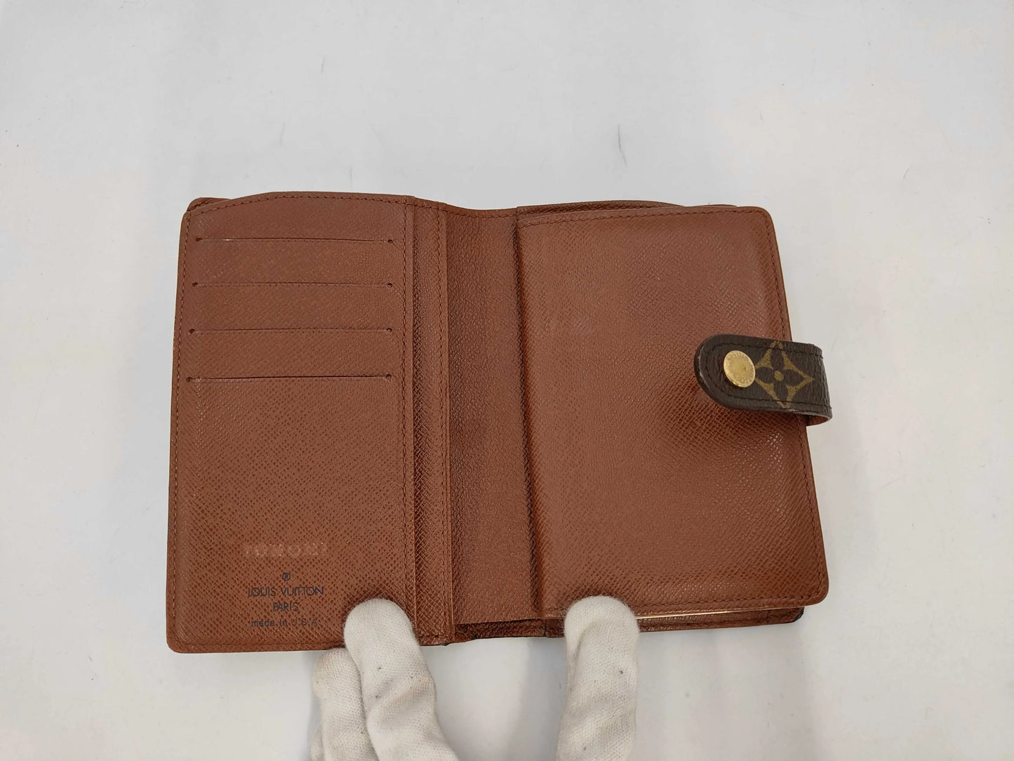 Louis Vuitton Portefeuille Viennois Monogram Canvas, Brown, Canvas, Wallet