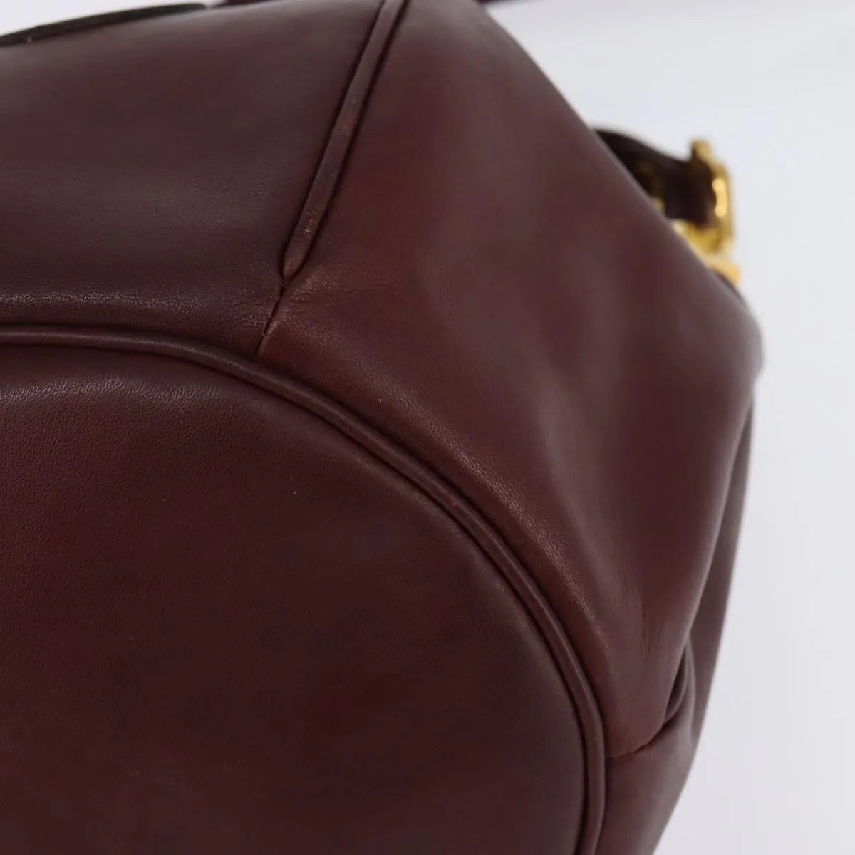 cartier Must de cartier Leather, Burgundy, Leather, Shoulder Bag