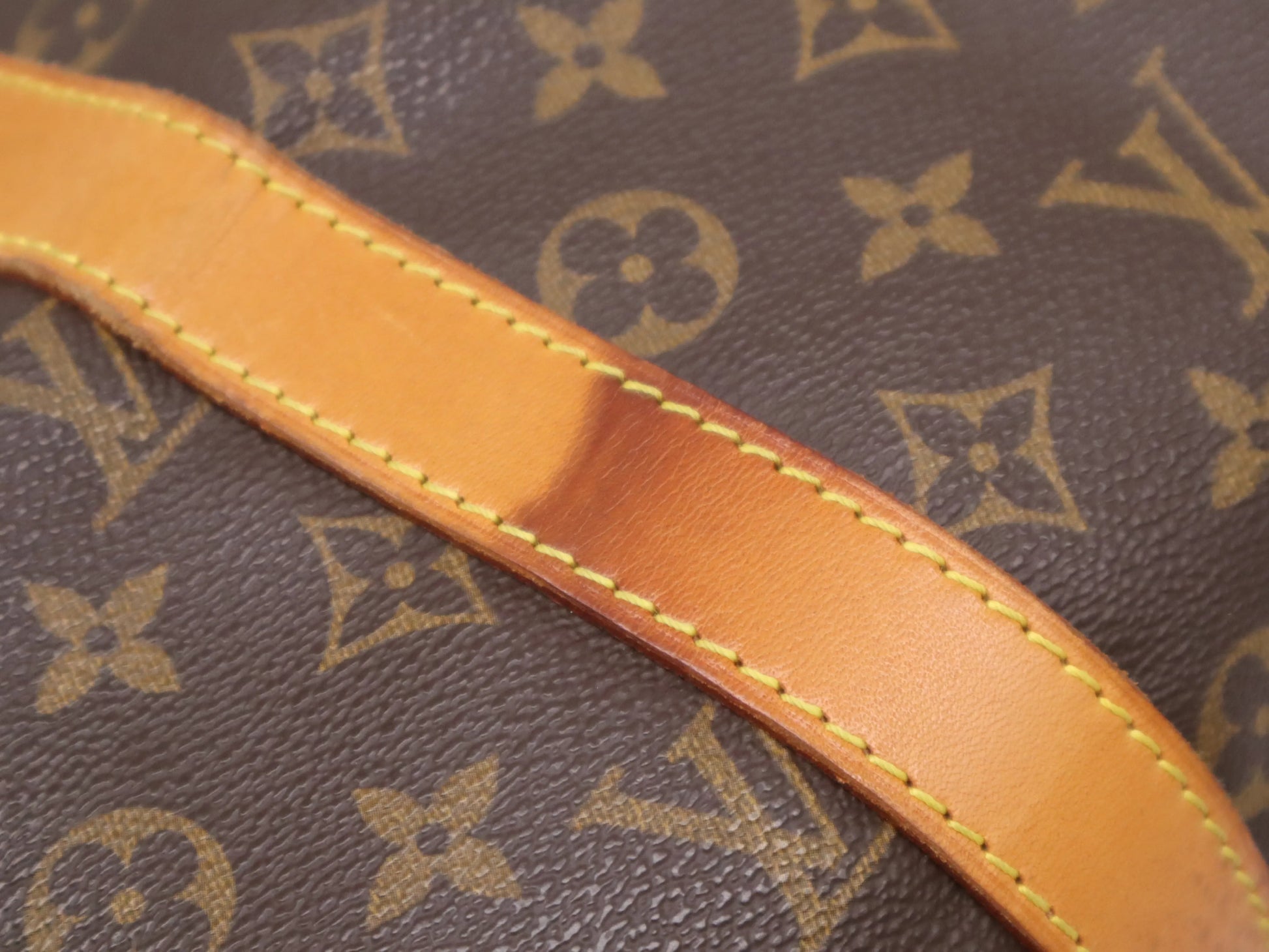 Louis Vuitton Keepall Monogram Canvas, Brown, Canvas, Travel Bag