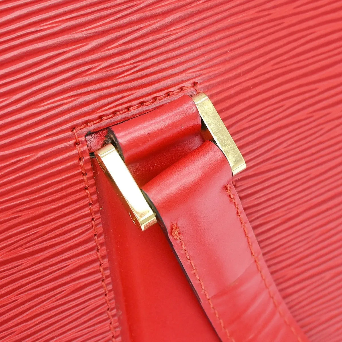 Louis Vuitton Voltaire Epi leather, Red, Leather, Shoulder Bag