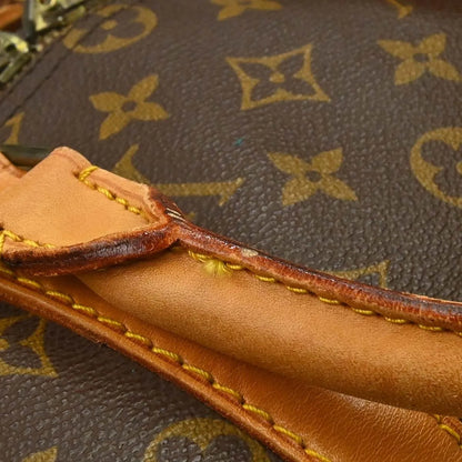 Louis Vuitton Keepall Monogram, Brown, Canvas, Travel Bag