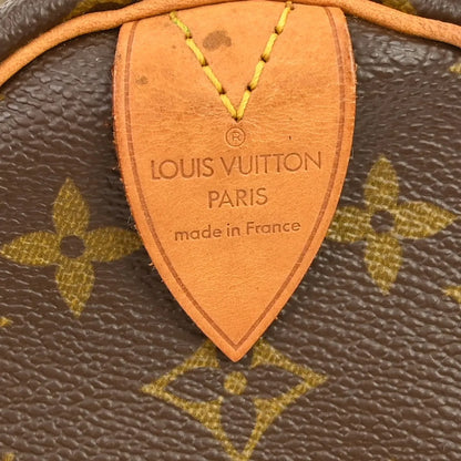 Louis Vuitton Keepall Monogram, Brown, Canvas, Travel Bag