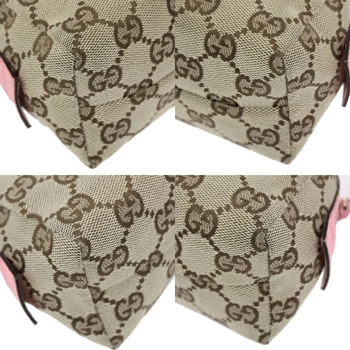 Gucci Cosmetic Case GG Canvas, Brown, Canvas, Clutch