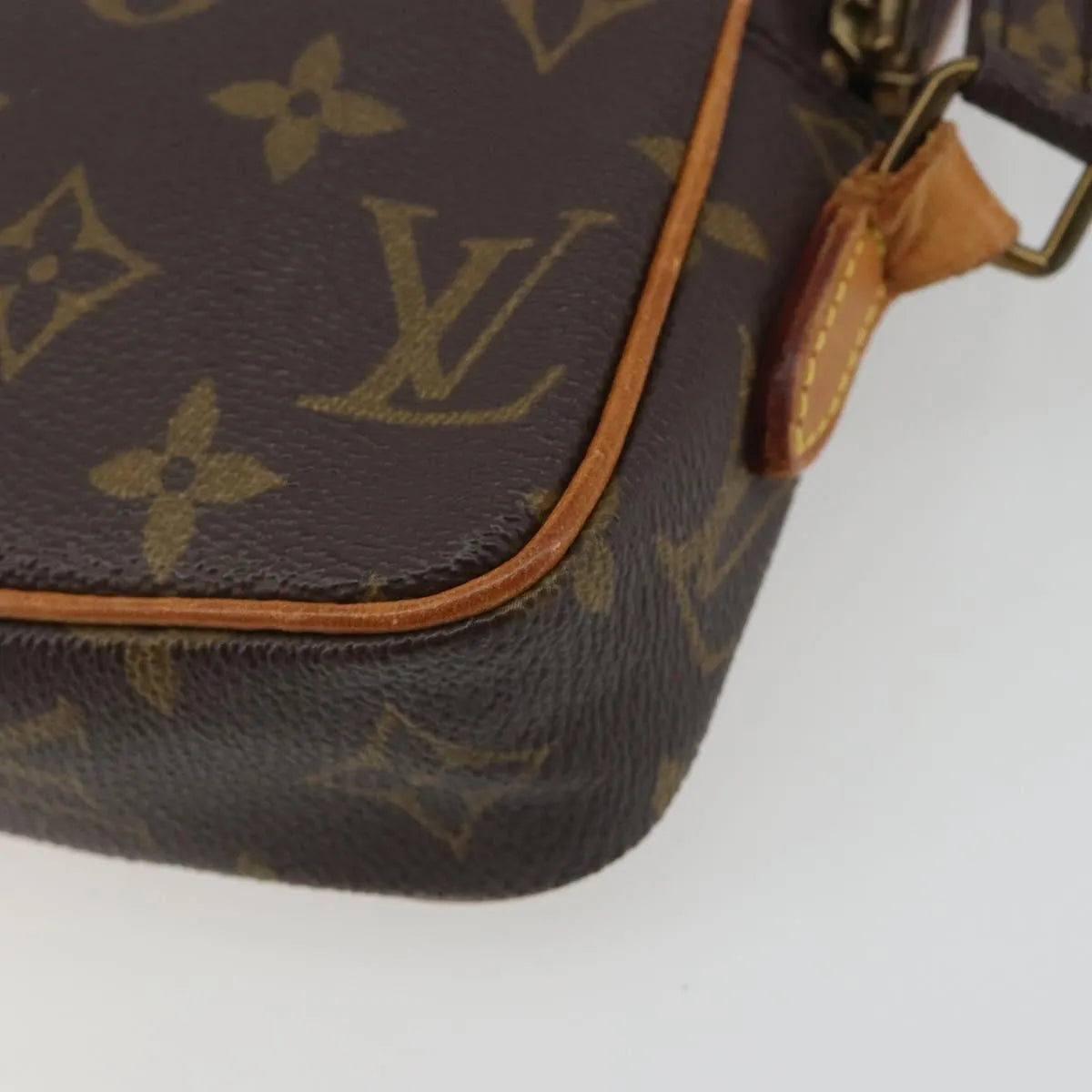 Louis Vuitton Danube Monogram, Brown, Canvas, Shoulder Bag