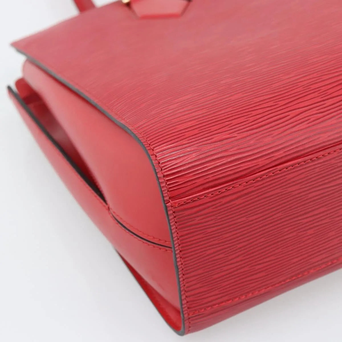 Louis Vuitton Duplex Epi Leather, Red, Leather, Shoulder Bag