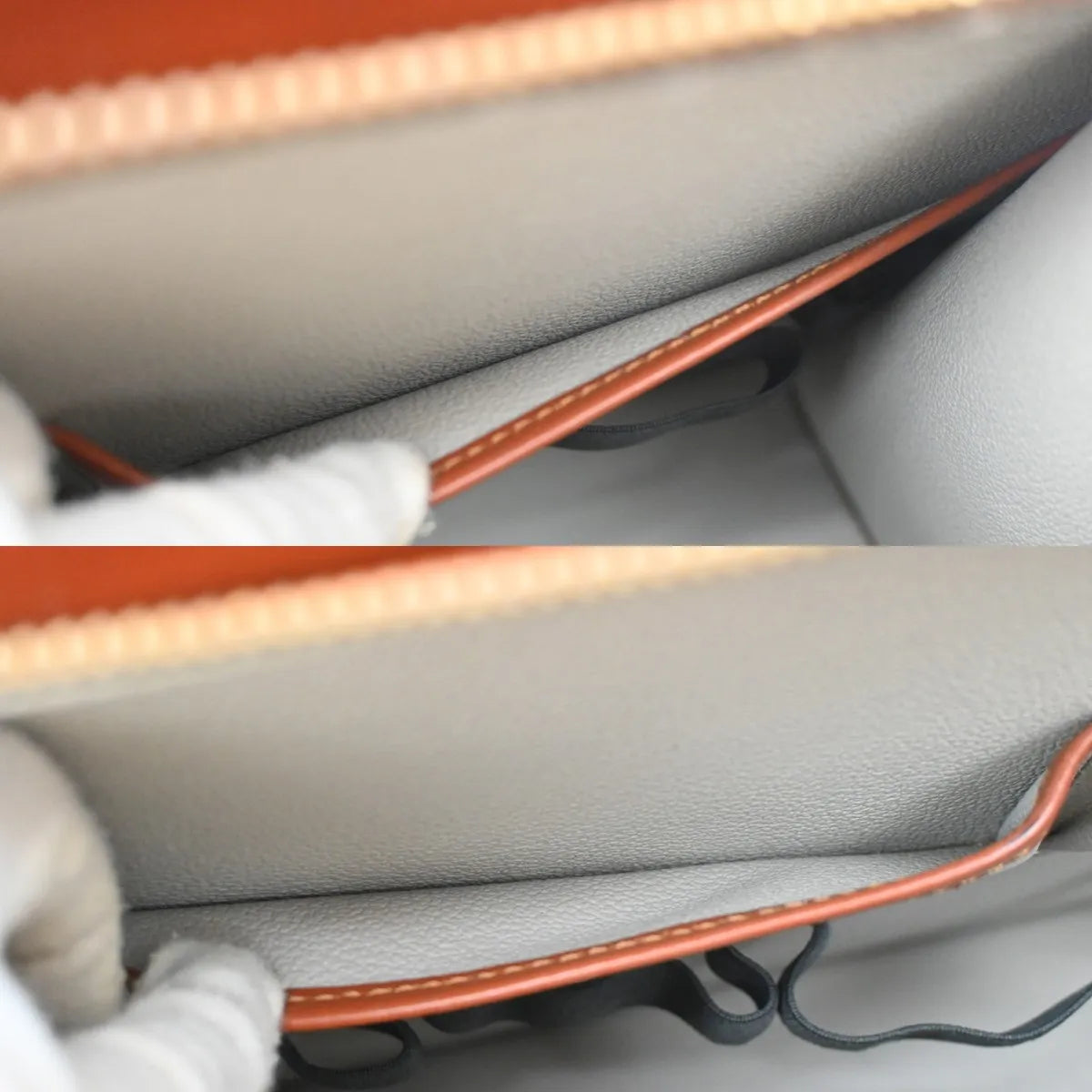 Louis Vuitton Riviera Epi Leather, Brown, Leather, Handbag