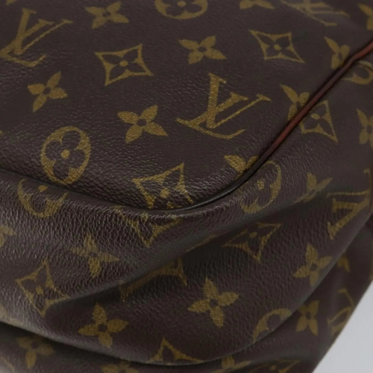Louis Vuitton Reporter Monogram Canvas, Brown, Canvas, Shoulder Bag