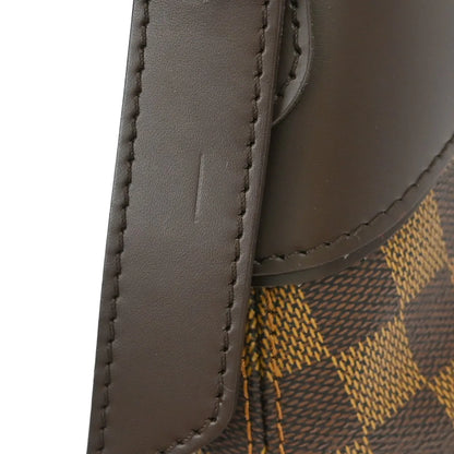 Louis Vuitton Sistina Damier, Brown, Canvas, Shoulder Bag