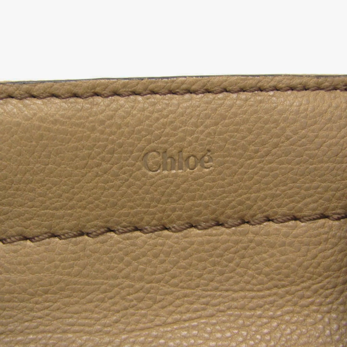 Chloe Vintage Leather, Brown, Leather, Handbag