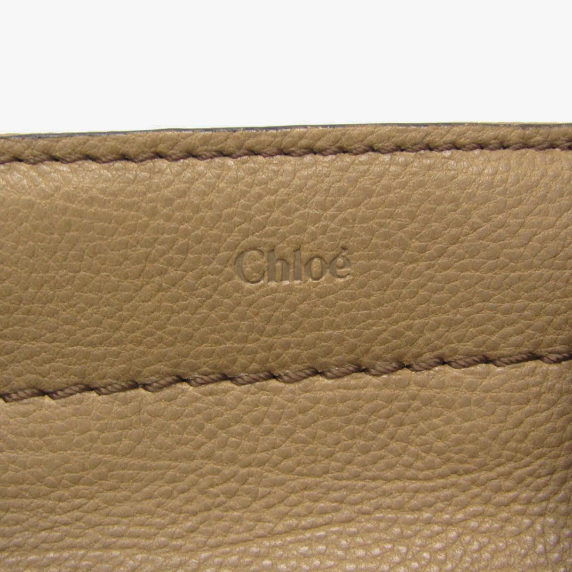 Chloe Vintage Leather, Brown, Leather, Handbag