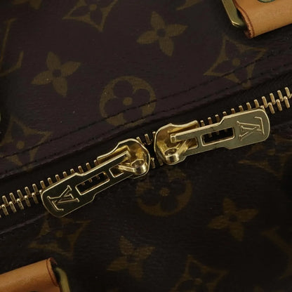Louis Vuitton Keepall Monogram Canvas, Brown, Canvas, Travel Bag