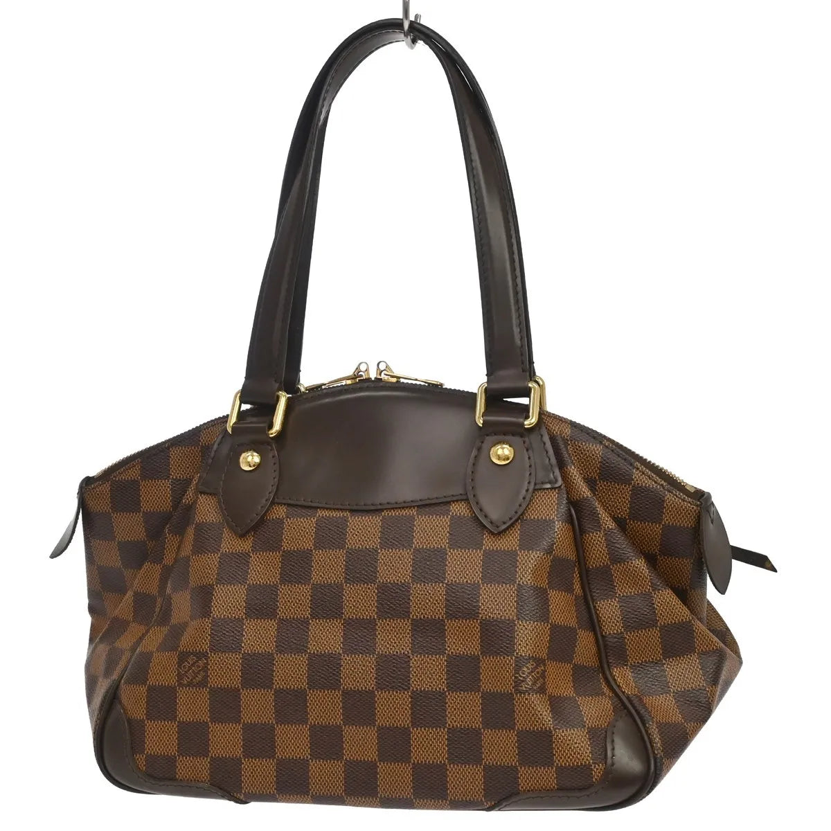 Louis Vuitton Verona Damier, Brown, Canvas, Tote Bag