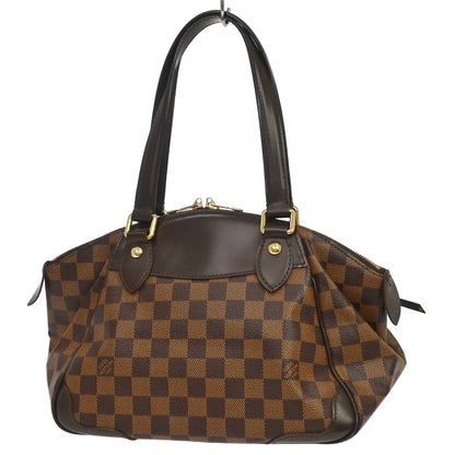 Louis Vuitton Verona Damier, Brown, Canvas, Tote Bag