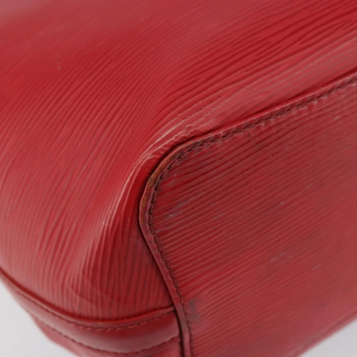 Louis Vuitton Mandara Epi Leather, Red, Leather, Shoulder Bag