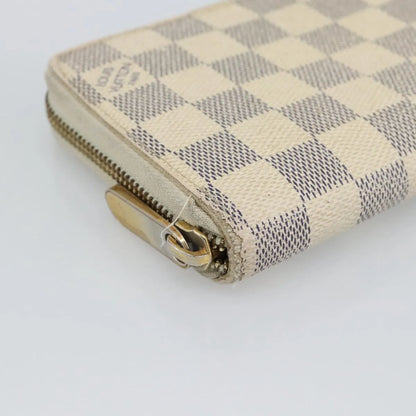 Louis Vuitton Zippy Organizer Damier Ebene, Beige, Canvas, Wallet