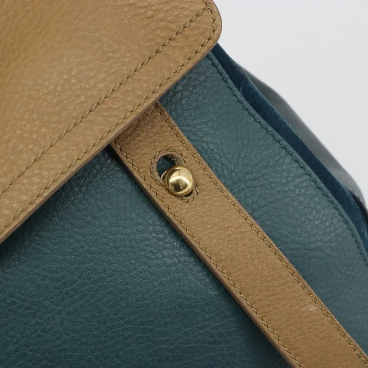 Saint Laurent Tricolor Muse Two Leather, Multicolour, Leather, Handbag