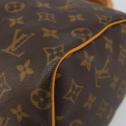 Louis Vuitton Speedy Monogram Canvas, Neutral, Canvas, Handbag