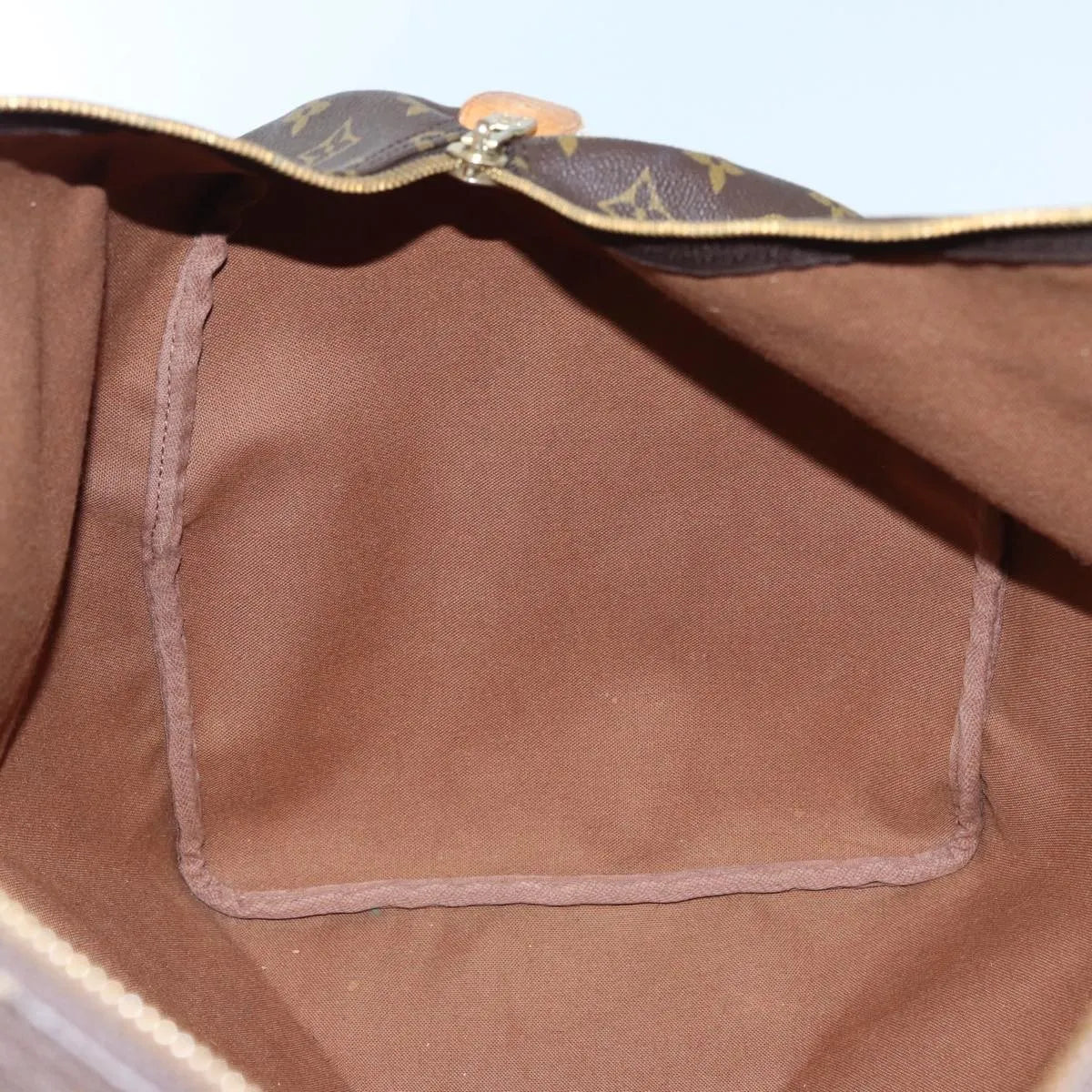 Louis Vuitton Keepall Monogram Canvas, Brown, Canvas, Travel Bag