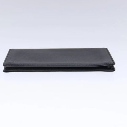 Louis Vuitton Porte Cartes Taiga Leather, Gray, Leather, Wallet