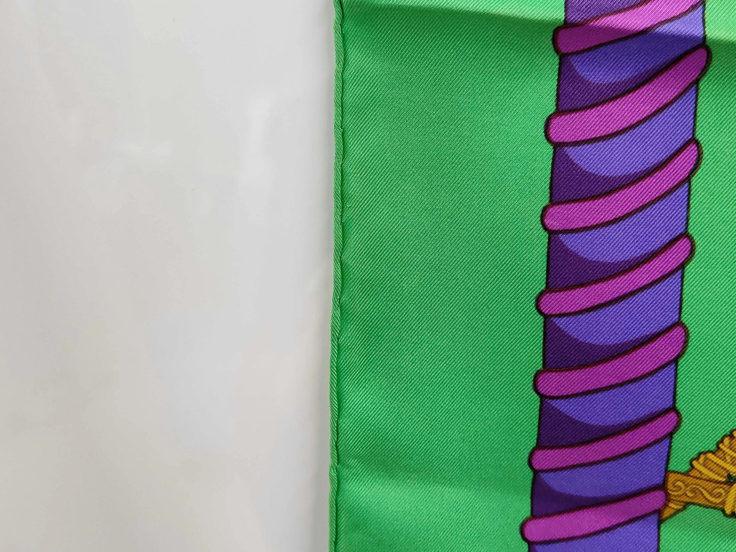 Hermes Carré 90 Silk multicolor, Multicolour, Silk, Scarf