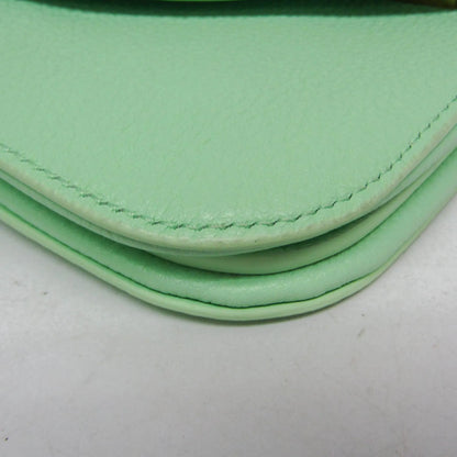 Bottega Veneta Mount Leather, Green, Leather, Shoulder Bag