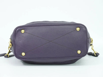 Louis Vuitton Stellar Mahina Leather, Purple, Leather, Handbag