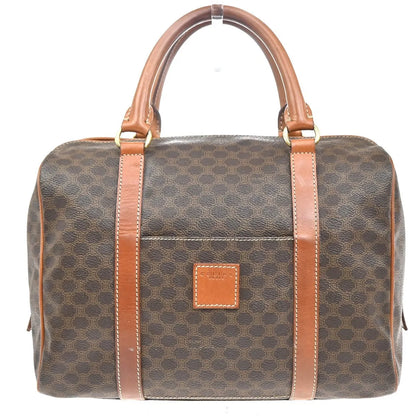 Celine Macadam Macadam with leather, Brown, PVC, Handbag