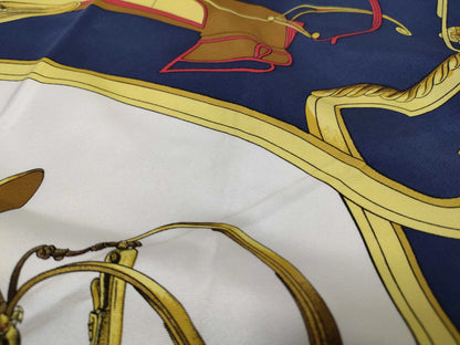 Hermes Carré 90 Silk multicolor, Multicolour, Silk, Scarf