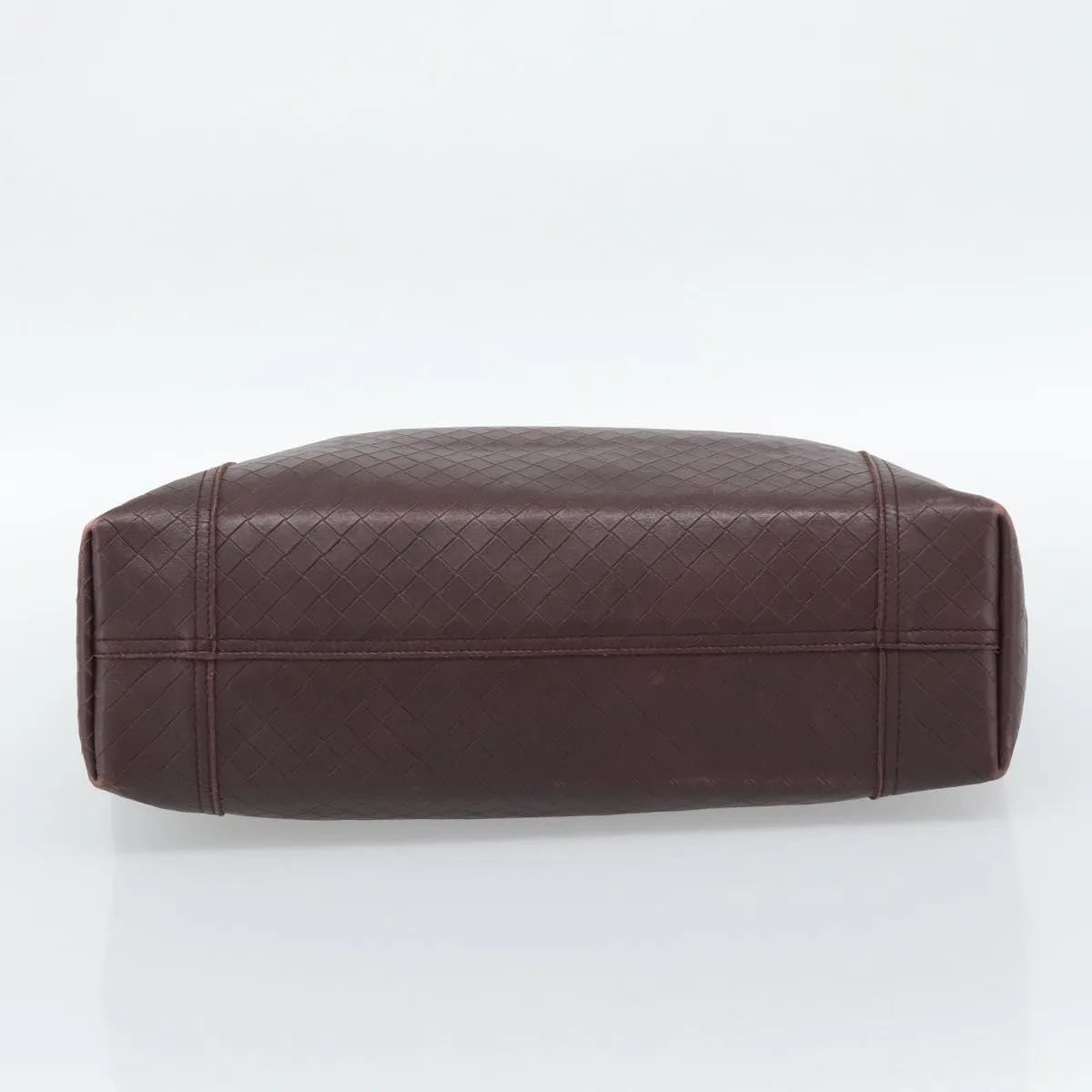 Bottega Veneta Intrecciomirage Tote Leather, Brown, Leather, Tote Bag