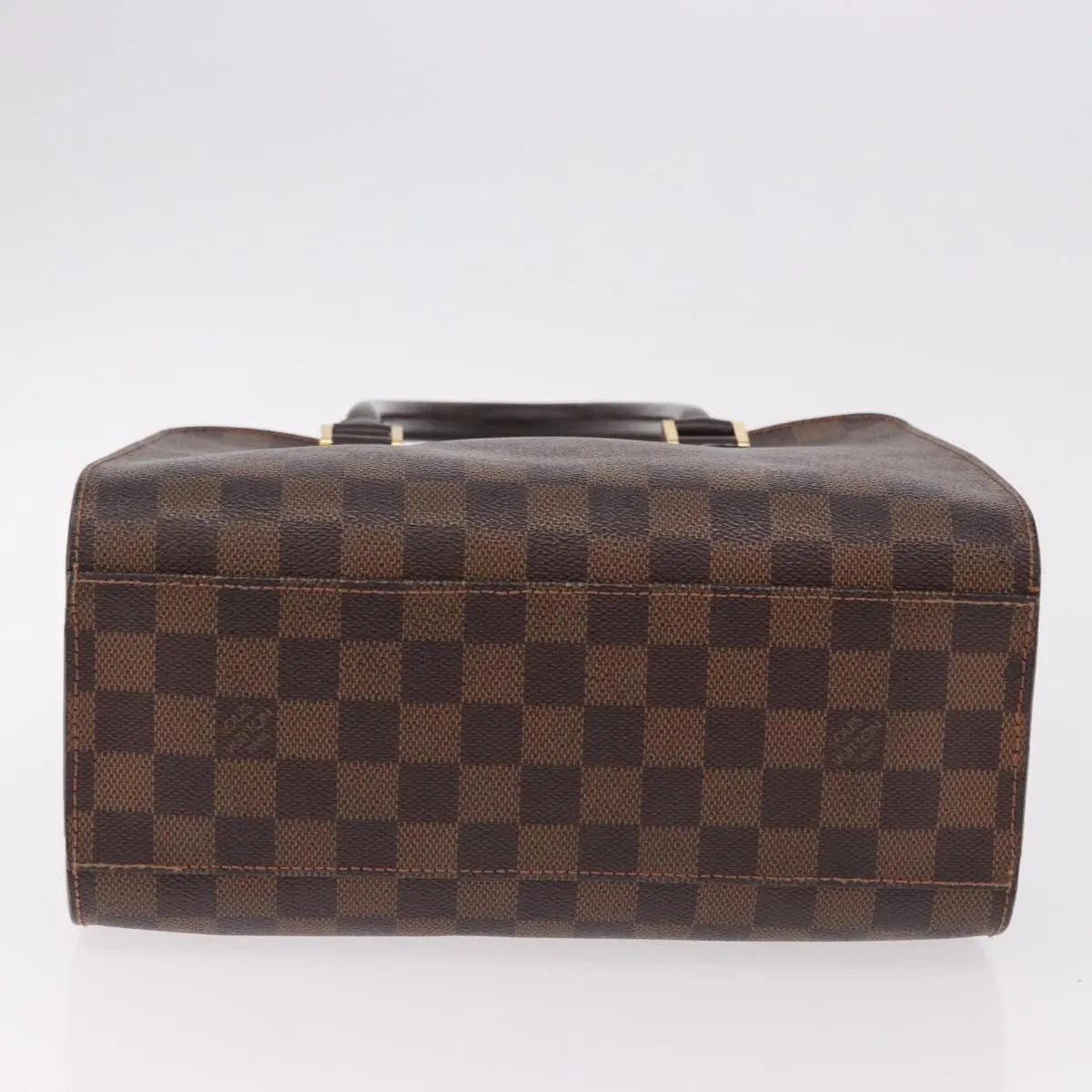 Louis Vuitton Triana Damier, Brown, Canvas, Handbag