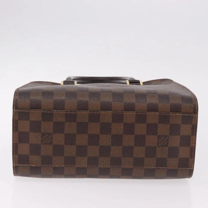 Louis Vuitton Triana Damier, Brown, Canvas, Handbag