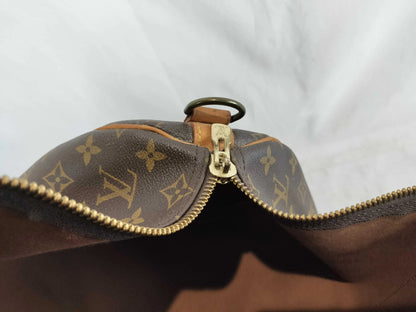 Louis Vuitton Keepall Monogram Canvas, Brown, Canvas, Travel Bag