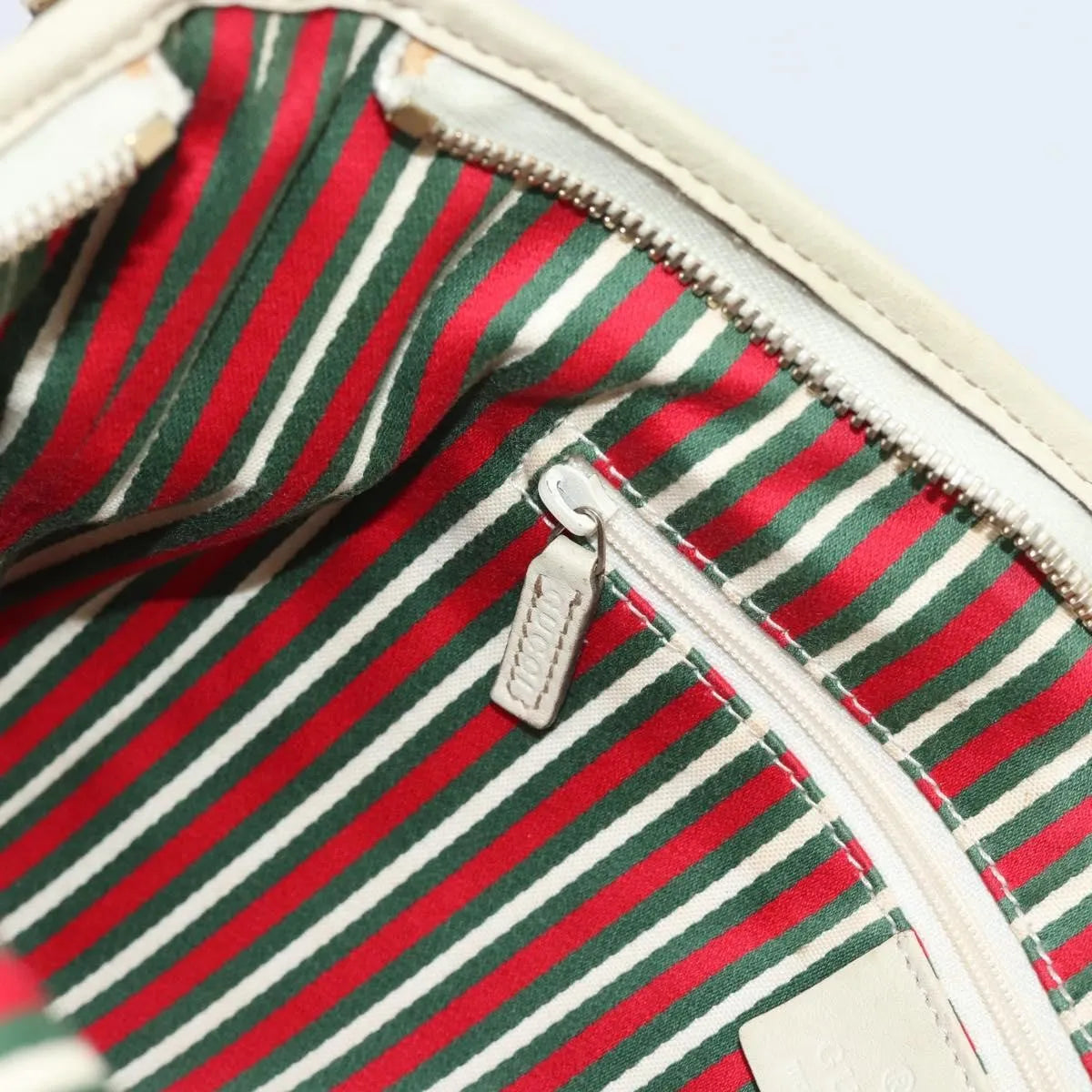 Gucci Britt Half Moon Hobo GG Canvas, Beige, Canvas, Shoulder Bag
