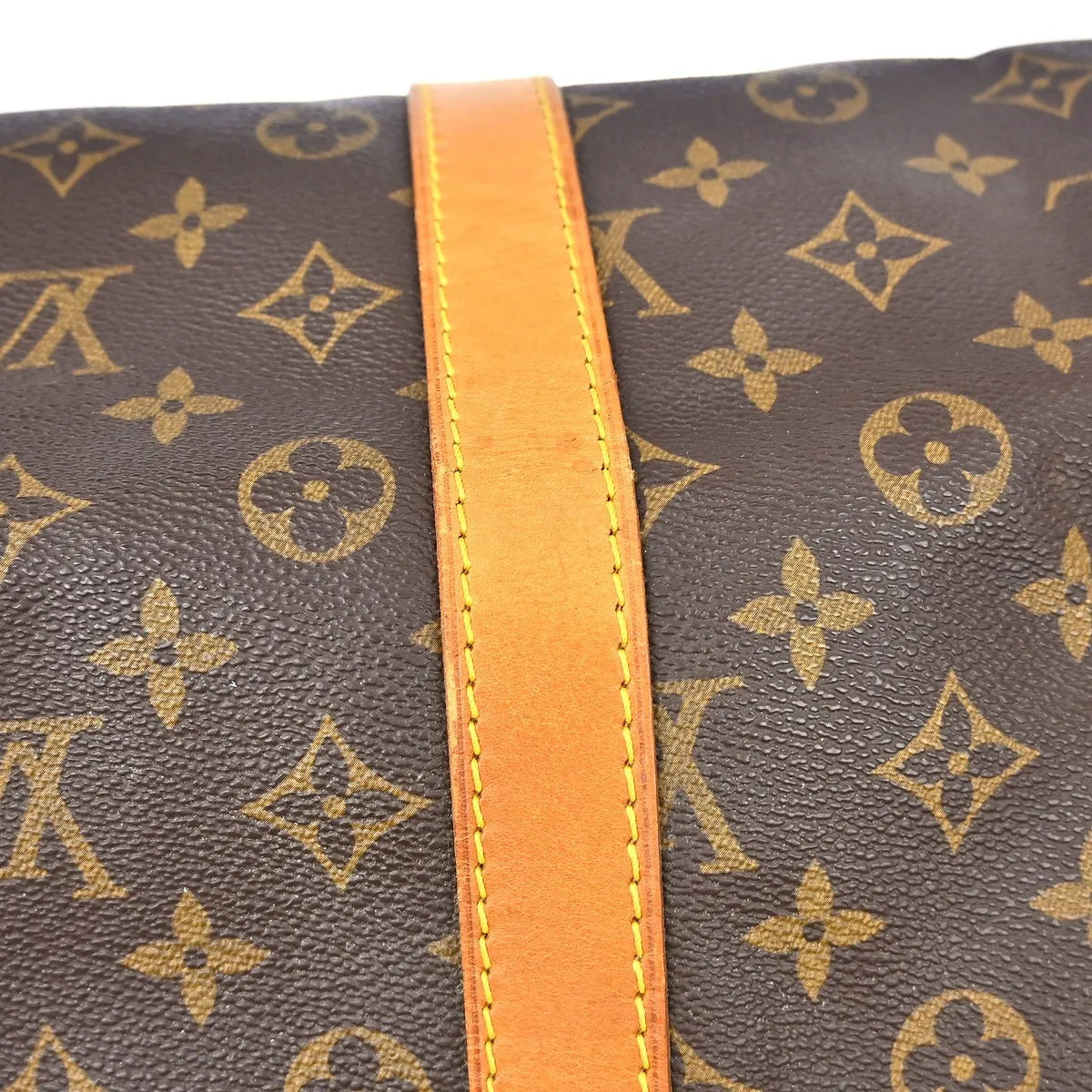 Louis Vuitton Keepall Monogram Canvas, Brown, Canvas, Travel Bag