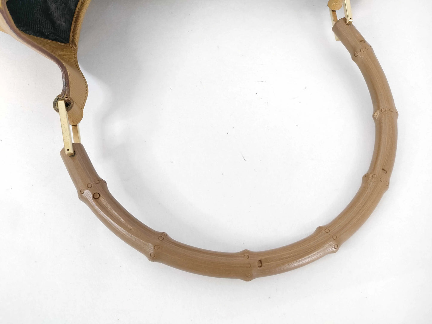 Gucci Bamboo Jackie leather, Beige, Leather, Handbag