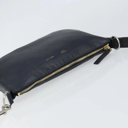 Celine Vintage Leather, Navy, Leather, Shoulder Bag