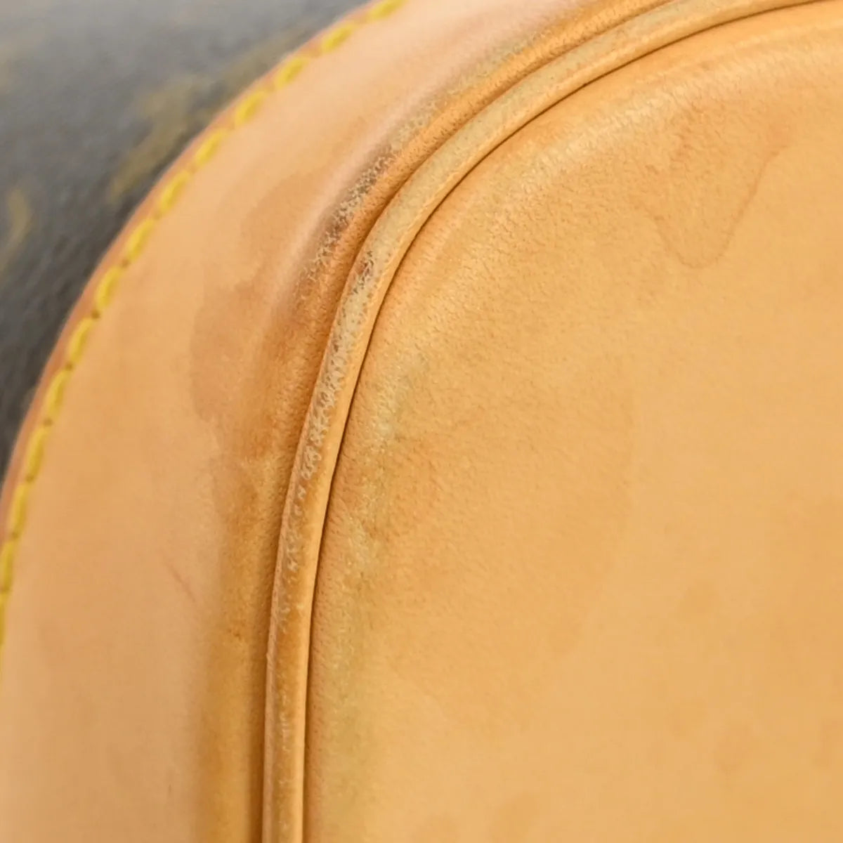 Louis Vuitton Alma Monogram, Brown, Canvas, Handbag