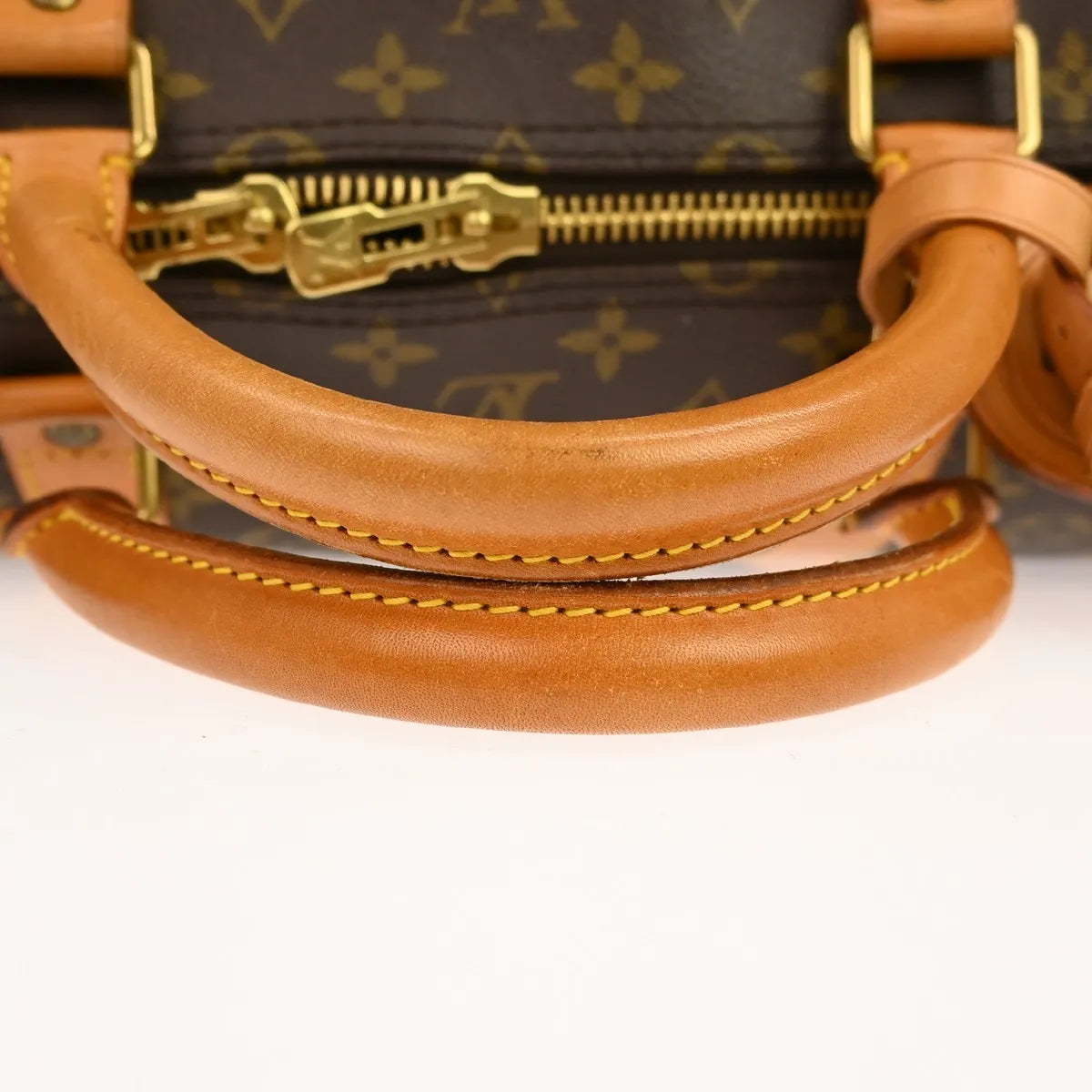 Louis Vuitton Keepall Monogram, Brown, Canvas, Travel Bag
