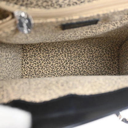 Cartier Panthère Leather, Black, Leather, Handbag