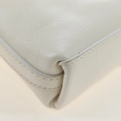 Givenchy Voyou Leather, White, Leather, Shoulder Bag