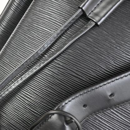 Louis Vuitton Sac a Dos Drawstring Epi Leather, Black, Leather, Backpack