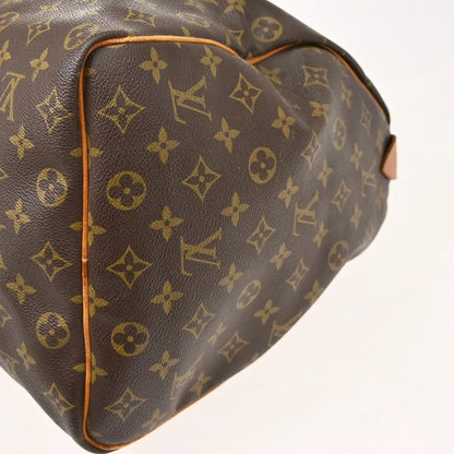 Louis Vuitton Keepall Monogram Canvas, Brown, Canvas, Travel Bag