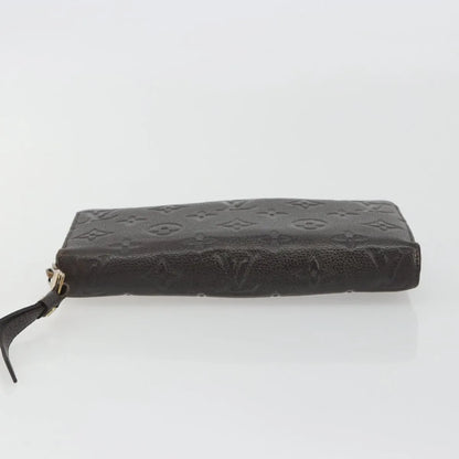 Louis Vuitton Zippy Wallet NM Leather Empreinte, Brown, Leather, Wallet