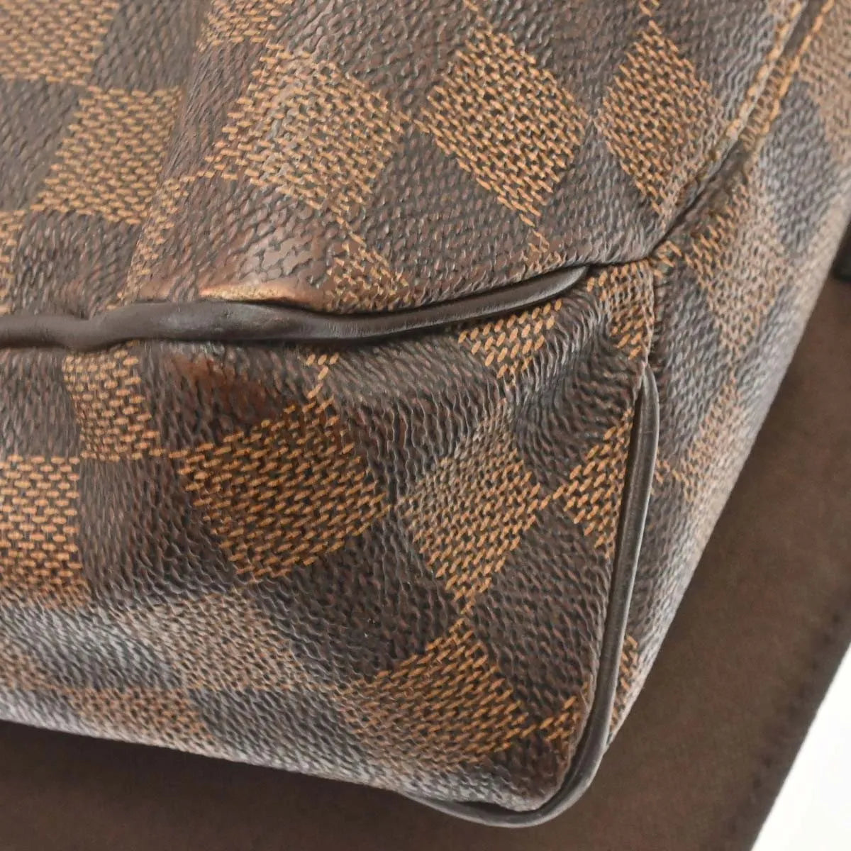 Louis Vuitton District Messenger Damier, Brown, Canvas, Shoulder Bag