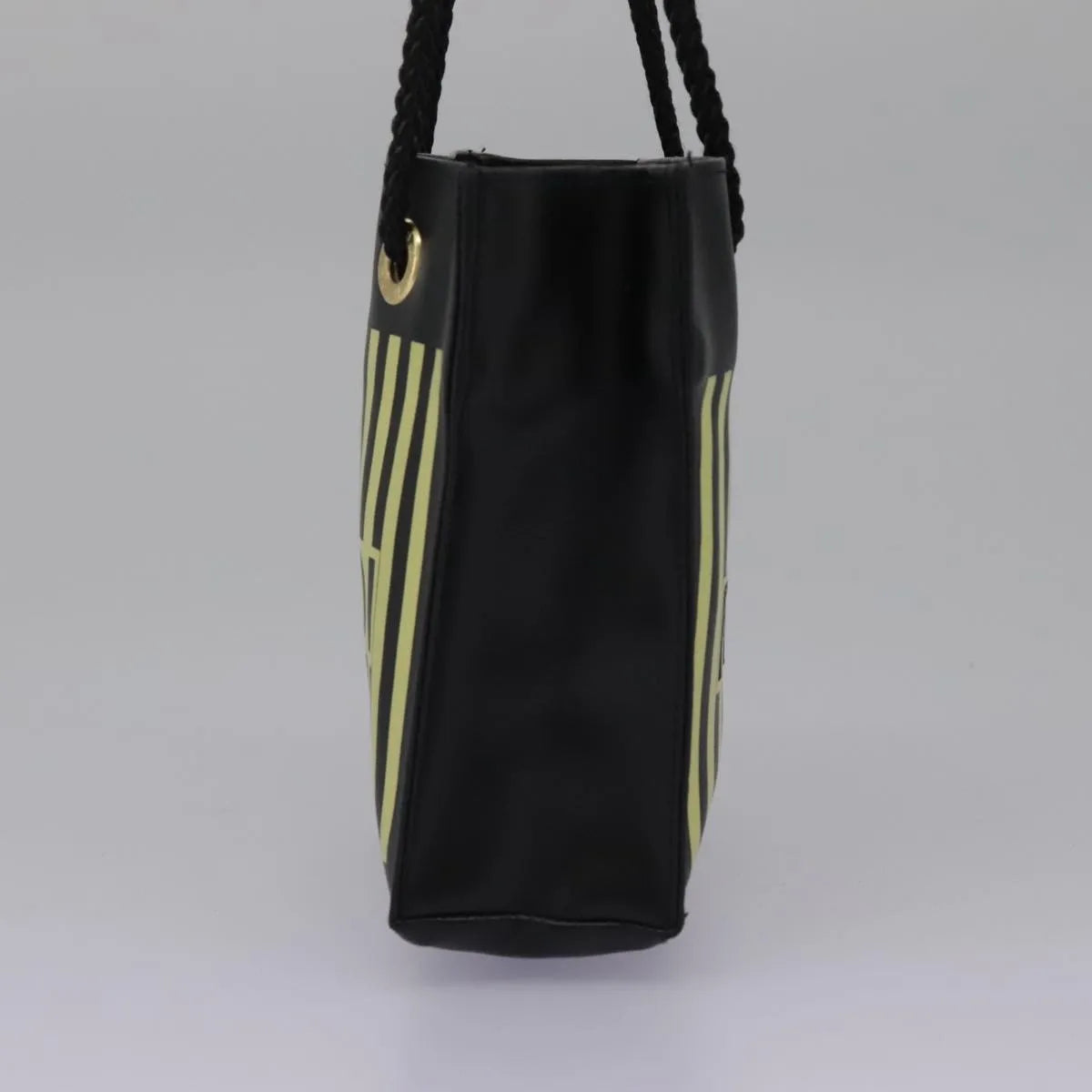 Fendi Fazzuolo Leather, Black, Leather, Tote Bag