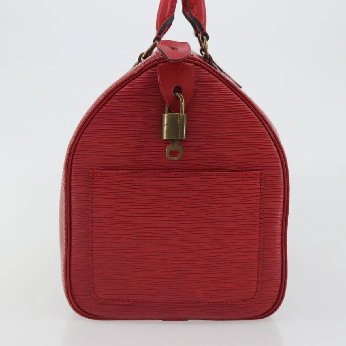 Louis Vuitton Speedy Epi Leather, Red, Leather, Handbag